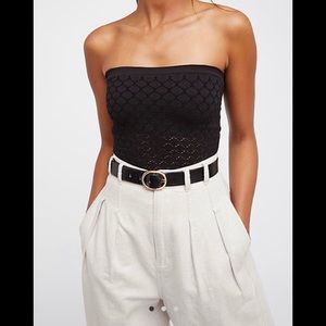 Free People honey textured tube